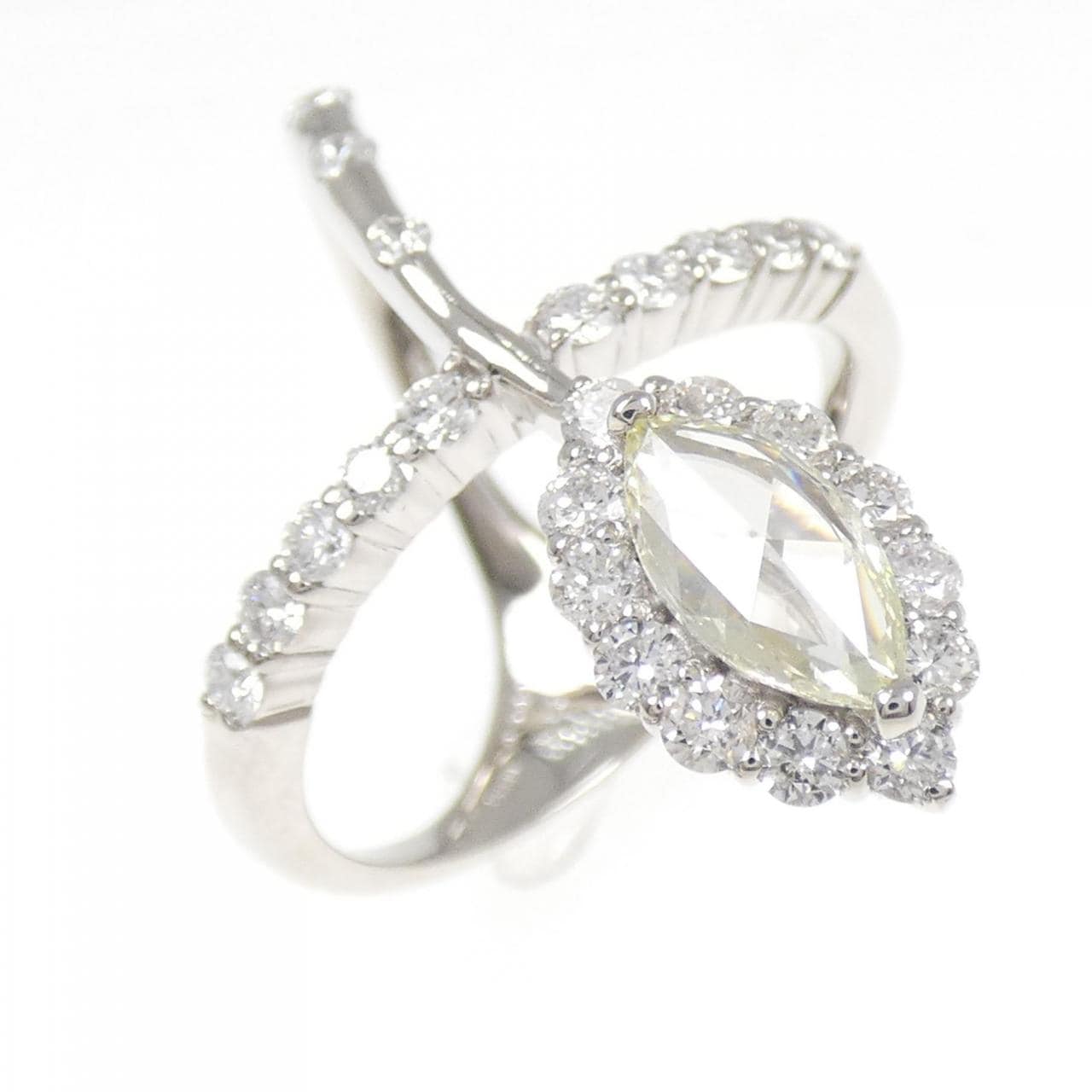 PT900 ダイヤモンド リング 0.509CT