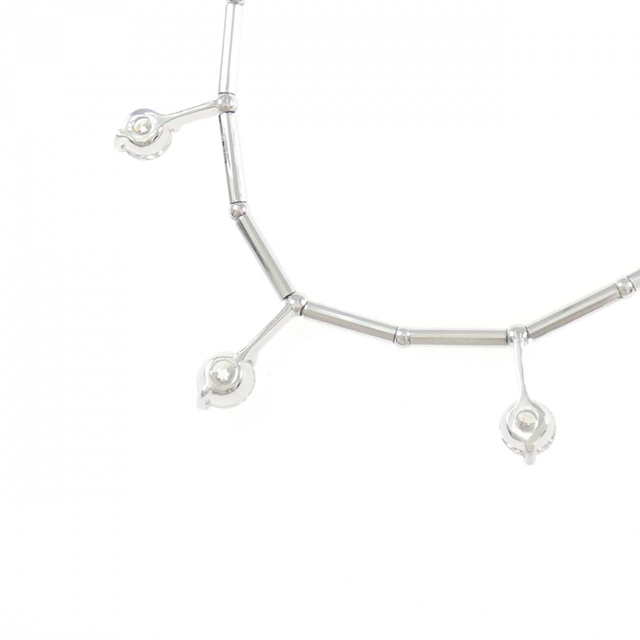 PT900/PT850 ダイヤモンド ネックレス 2.00CT