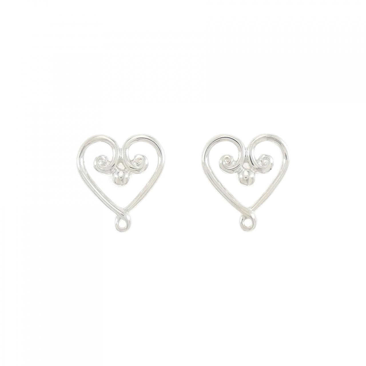 TIFFANY 925 heart earrings