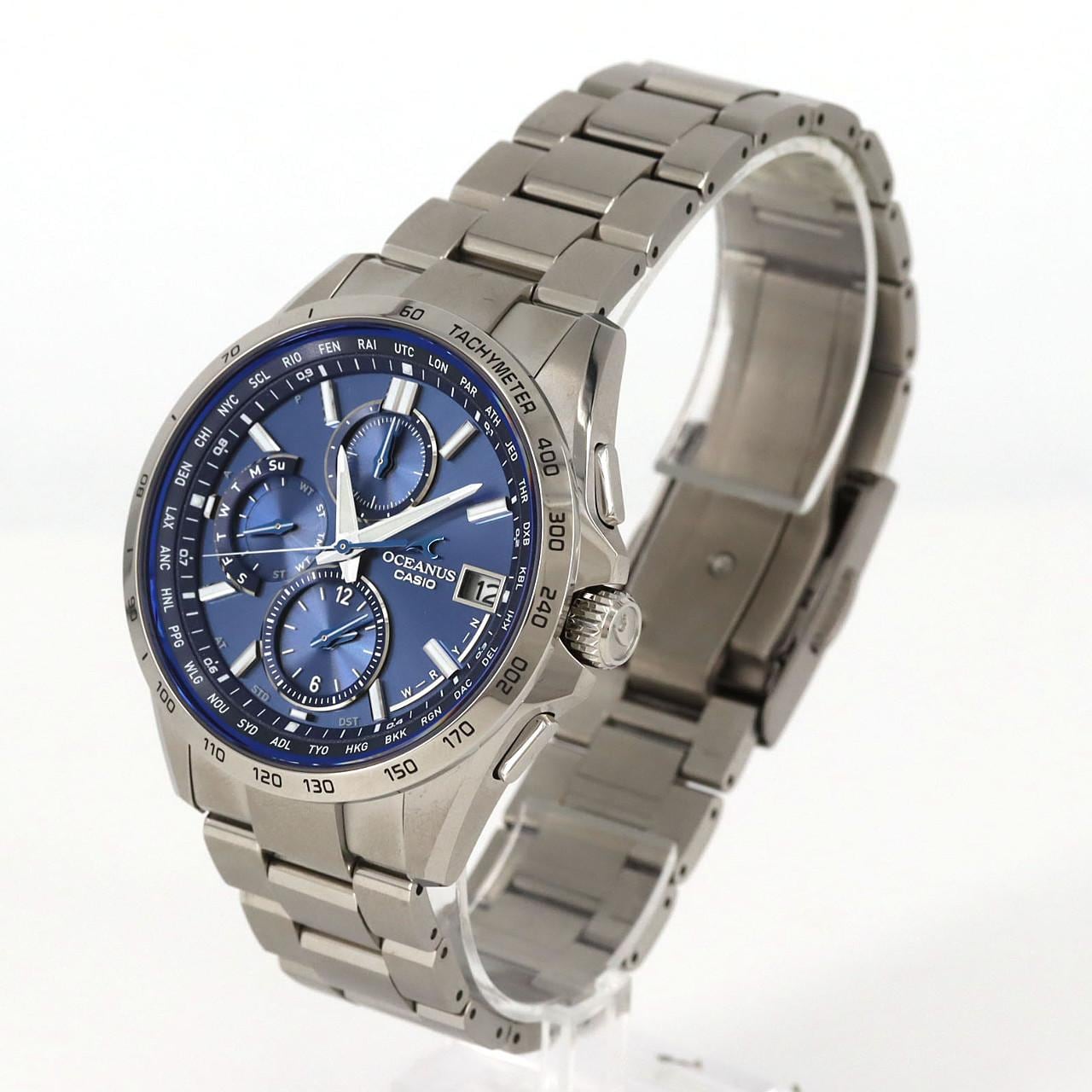 カシオ オシアナス OCW-T2600-2A3JF TI ソーラークォーツ