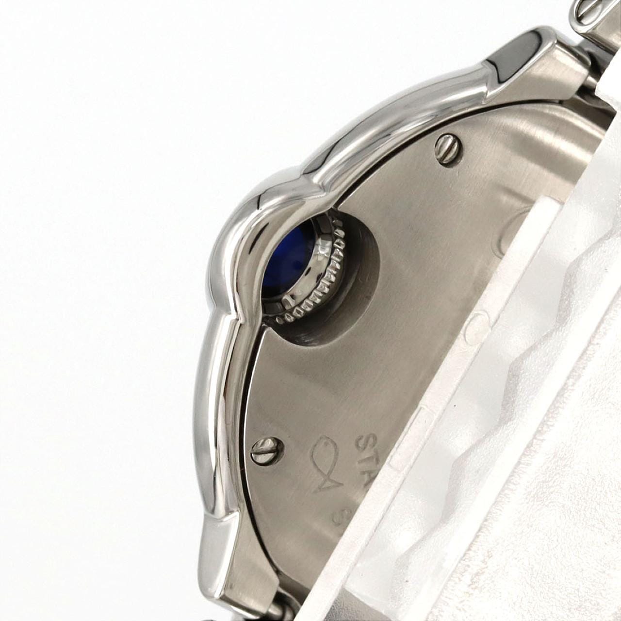 Cartier Ballon 蓝色 SM W69010Z4 SS石英