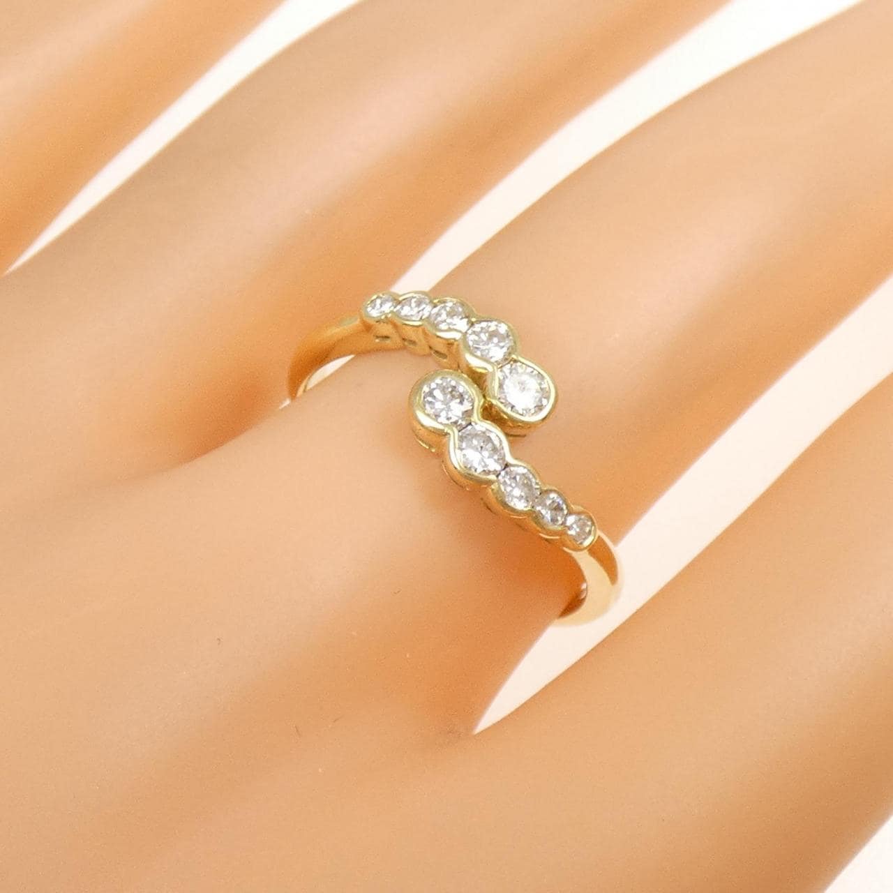 K18YG ダイヤモンド リング 0.51CT