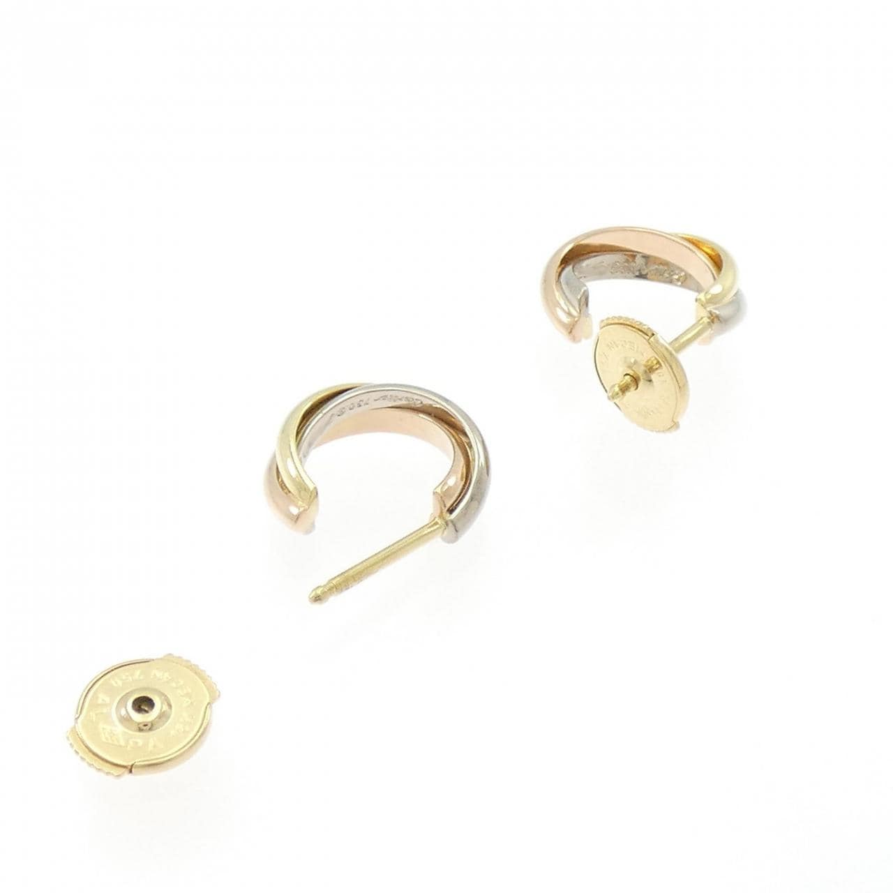 カルティエ トリニティ スモール ピアス