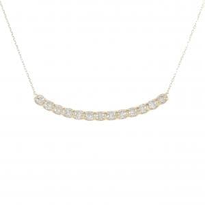 【新品】K18YG ダイヤモンド ネックレス 1.00CT
