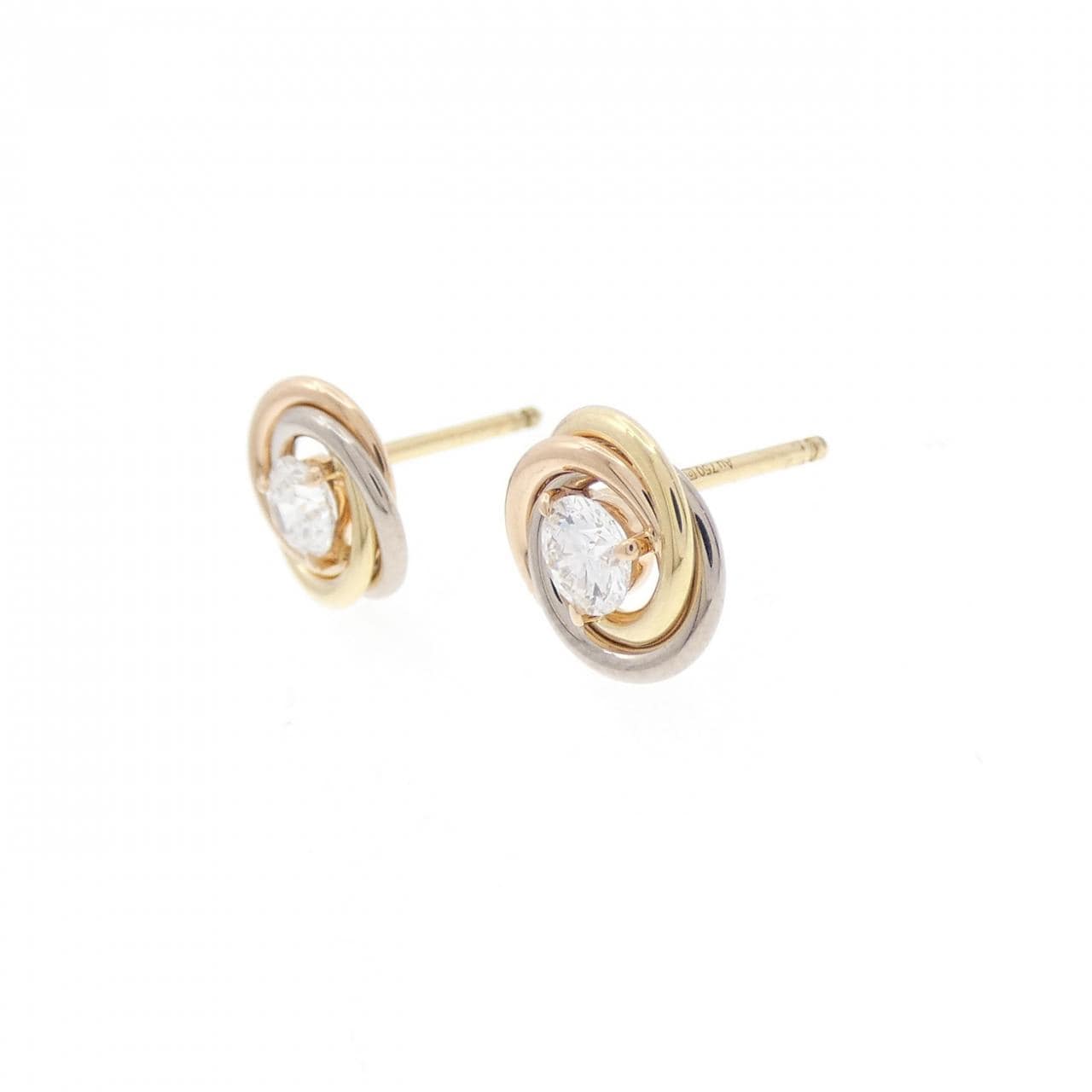 Cartier Trinity耳环