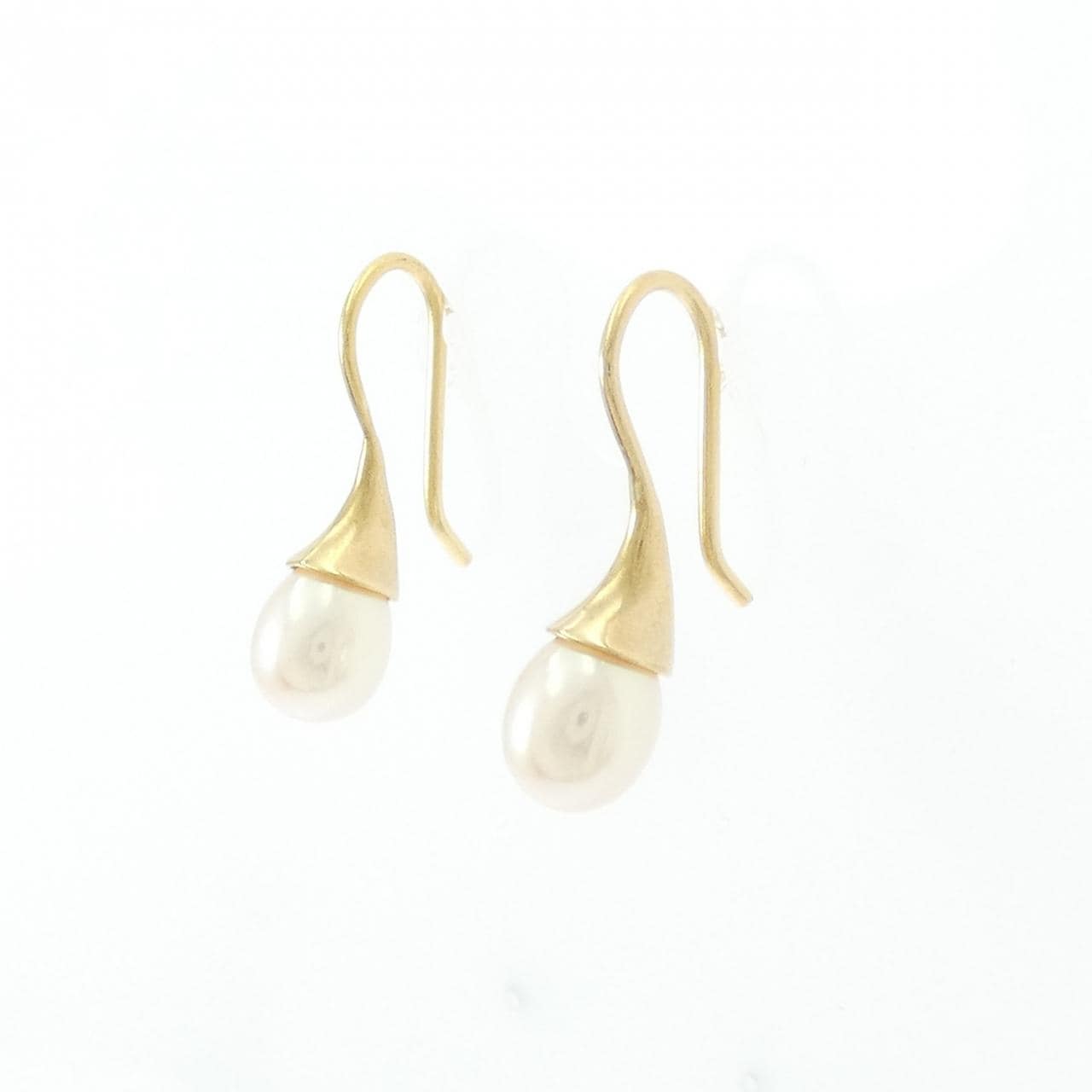 アガット 淡水パール ピアス