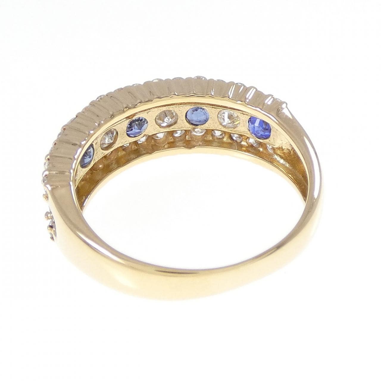 K18YG サファイヤ リング