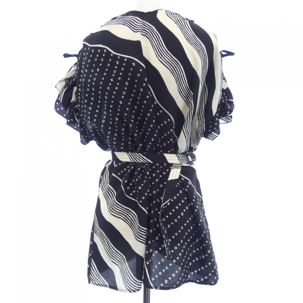 ルイヴィトン LOUIS VUITTON モノグラムウェーブバタフライスリーブトップ FPBL16Z31 トップス