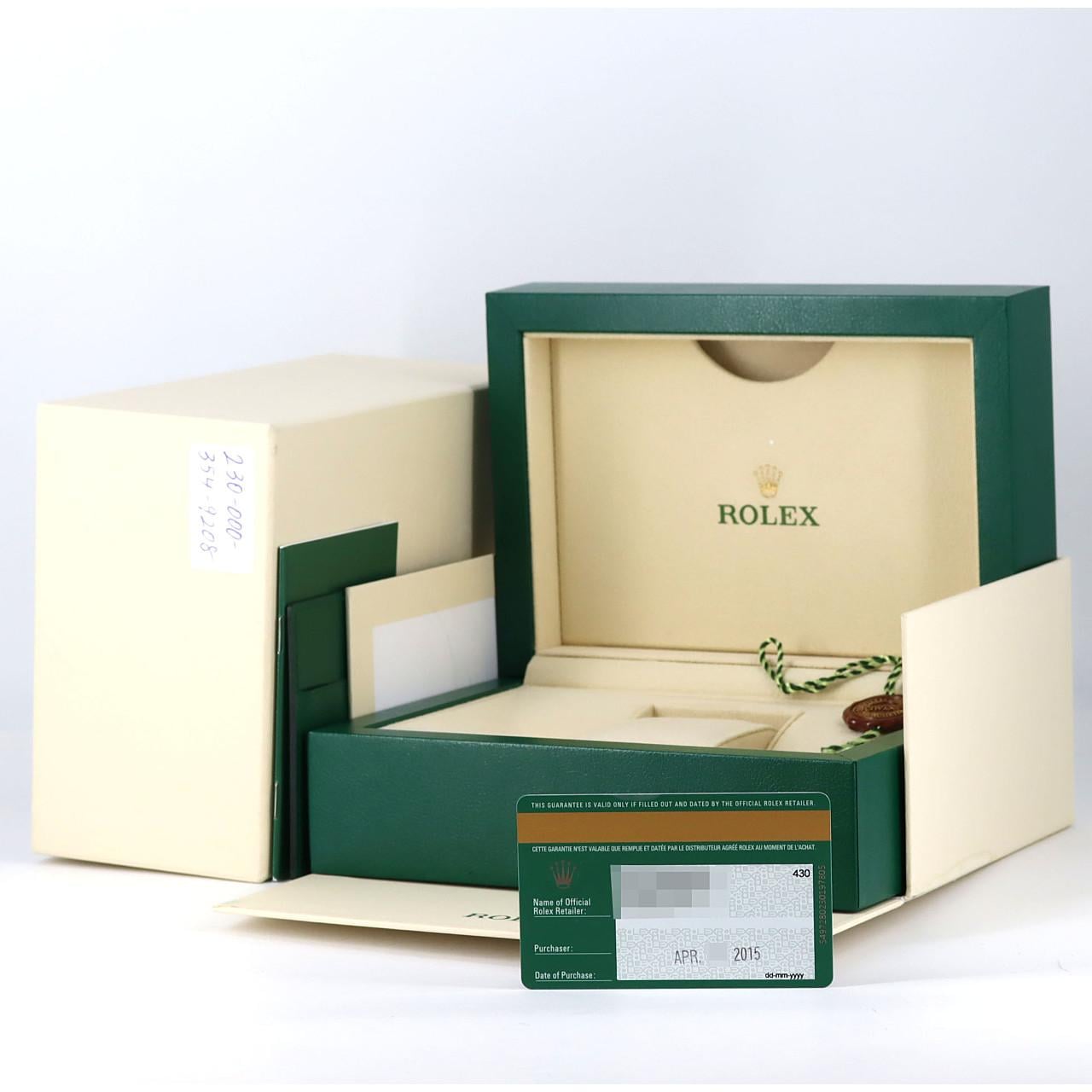 ロレックス デイトジャストⅡ 116334 SSxWG 自動巻 ランダム番