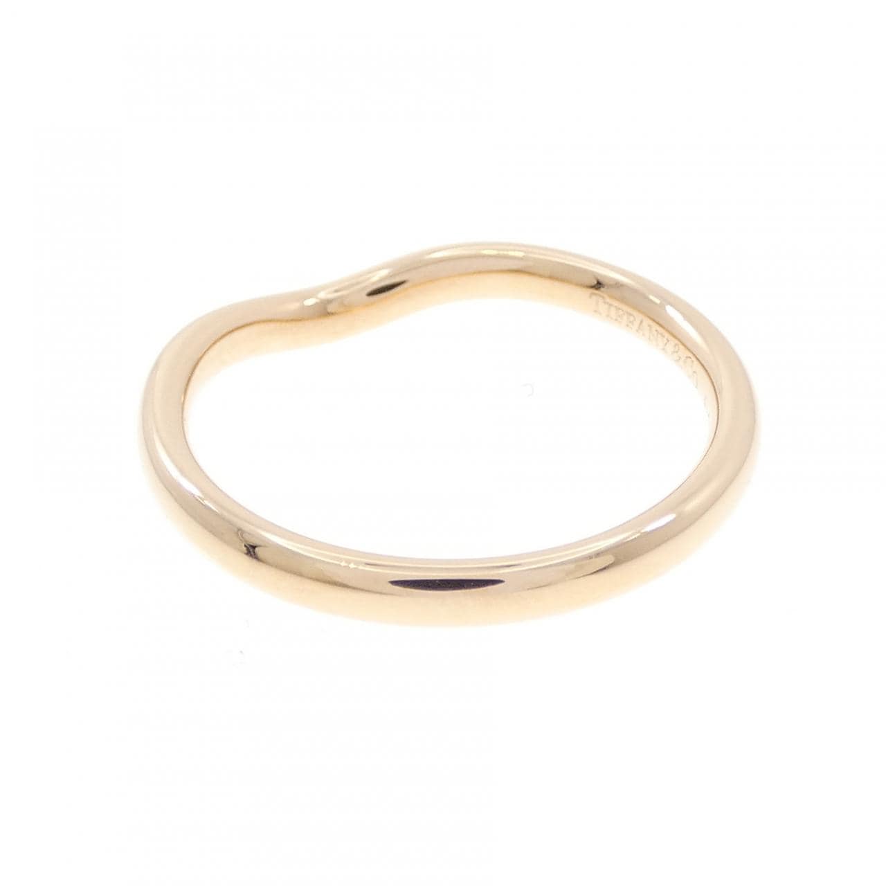 ティファニー カーブド リング