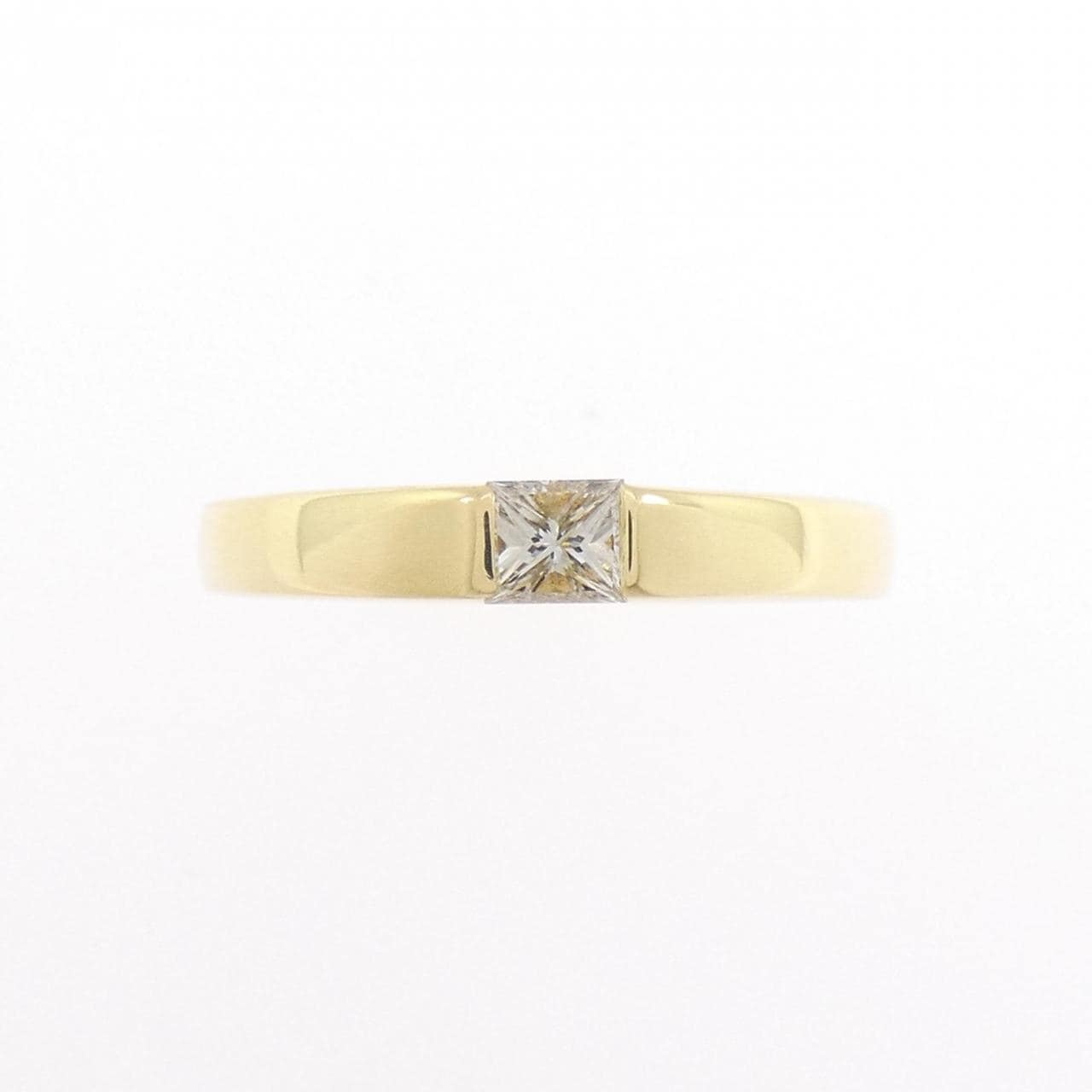 K18YG ダイヤモンド リング 0.16CT