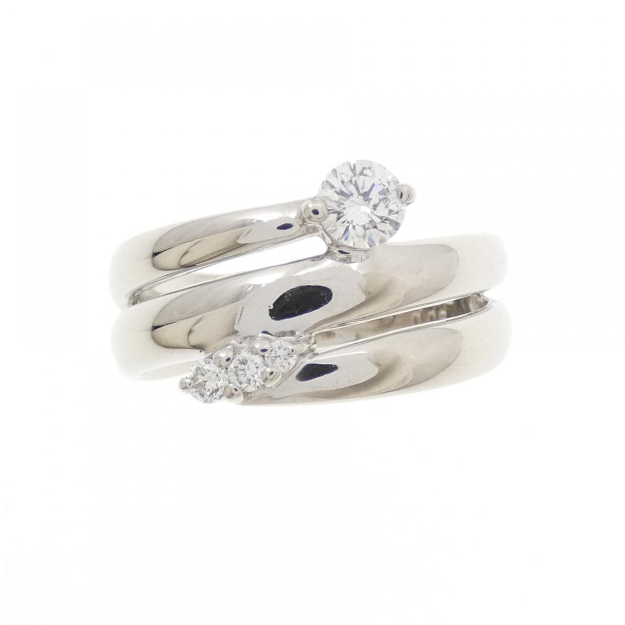 PT900 ダイヤモンド リング 0.192CT