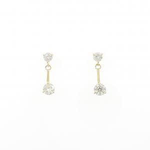 K18YG ダイヤモンド ピアス 0.50CT