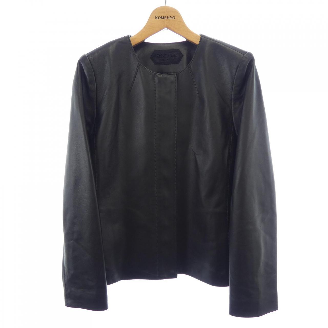 ロシャス ROCHAS レザージャケット