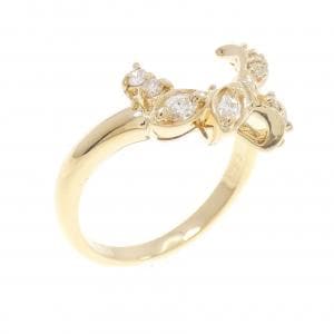 K18YG ダイヤモンド リング 0.22CT