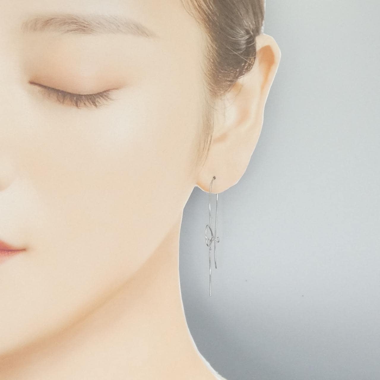 K14WG earrings