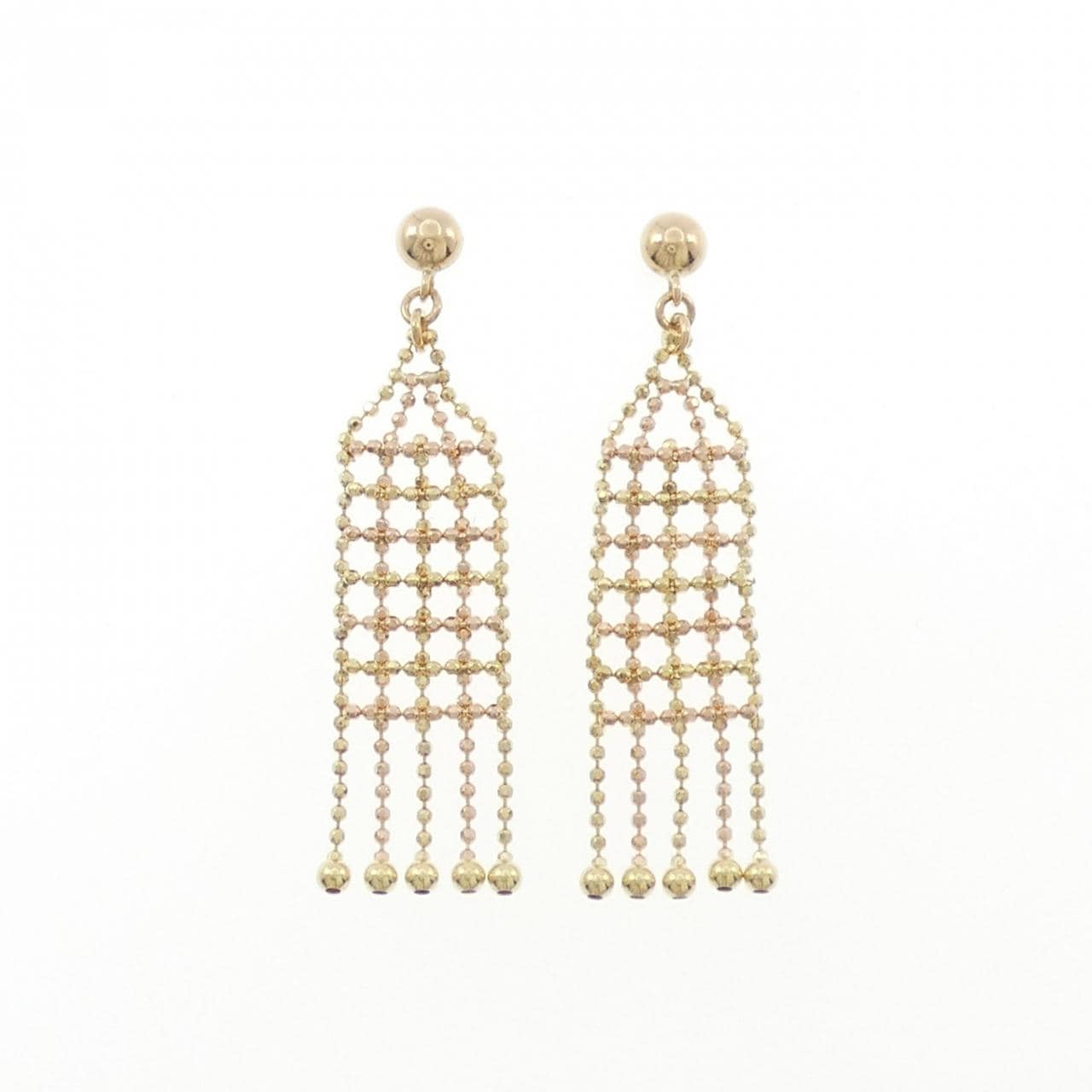 K18YG/K18PG ピアス