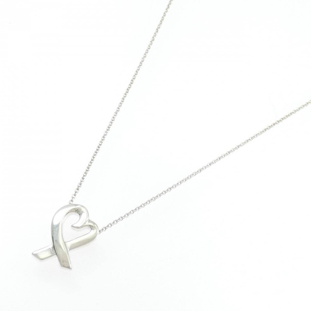 ティファニー ラビングハート スモール ネックレス