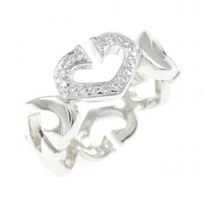 カルティエ Cハート 1P リング