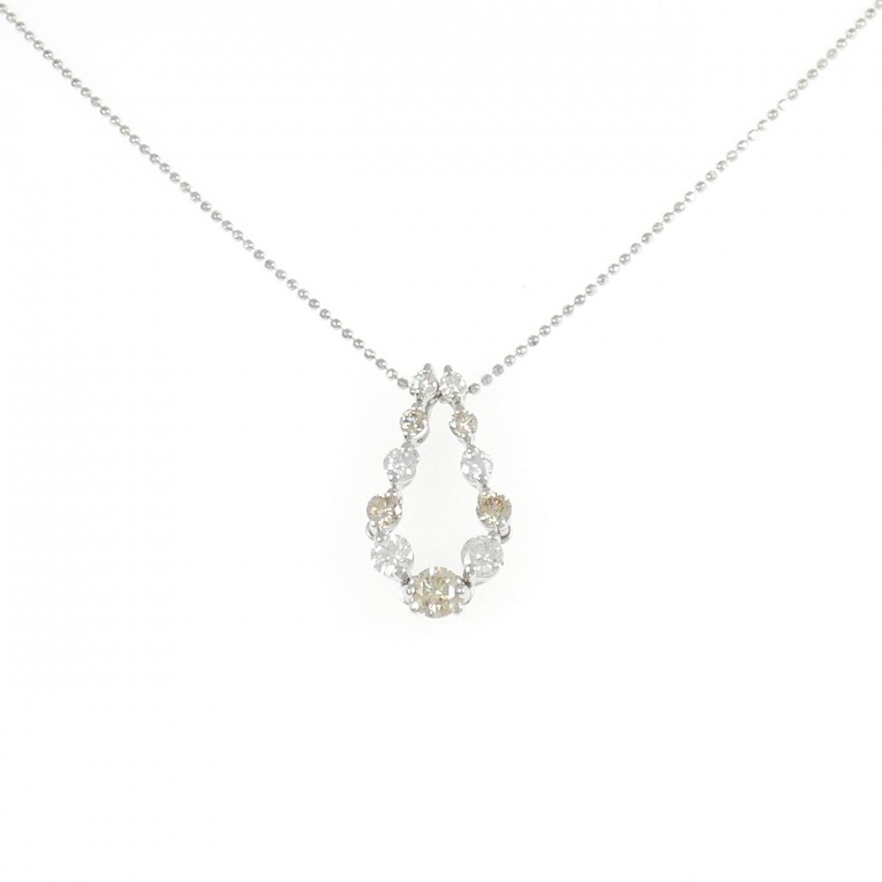 PT900/PT850 2WAY ダイヤモンド ネックレス 1.00CT