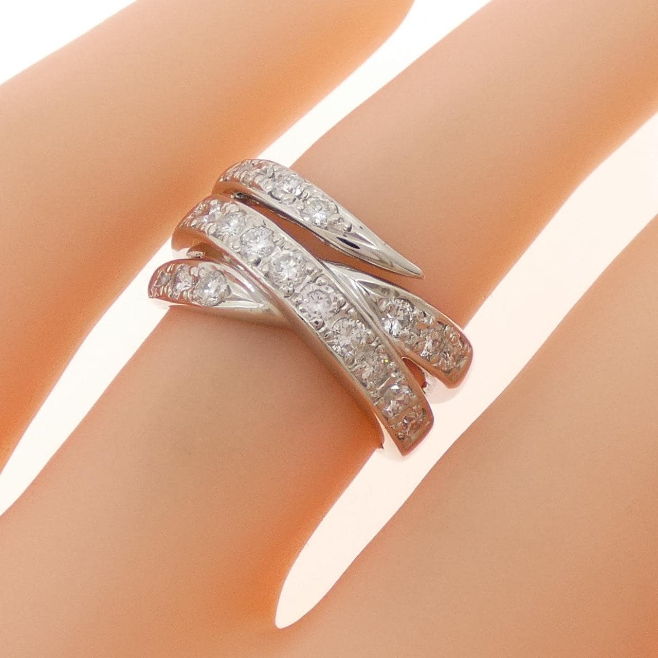 PT900 ダイヤモンド リング 0.60CT