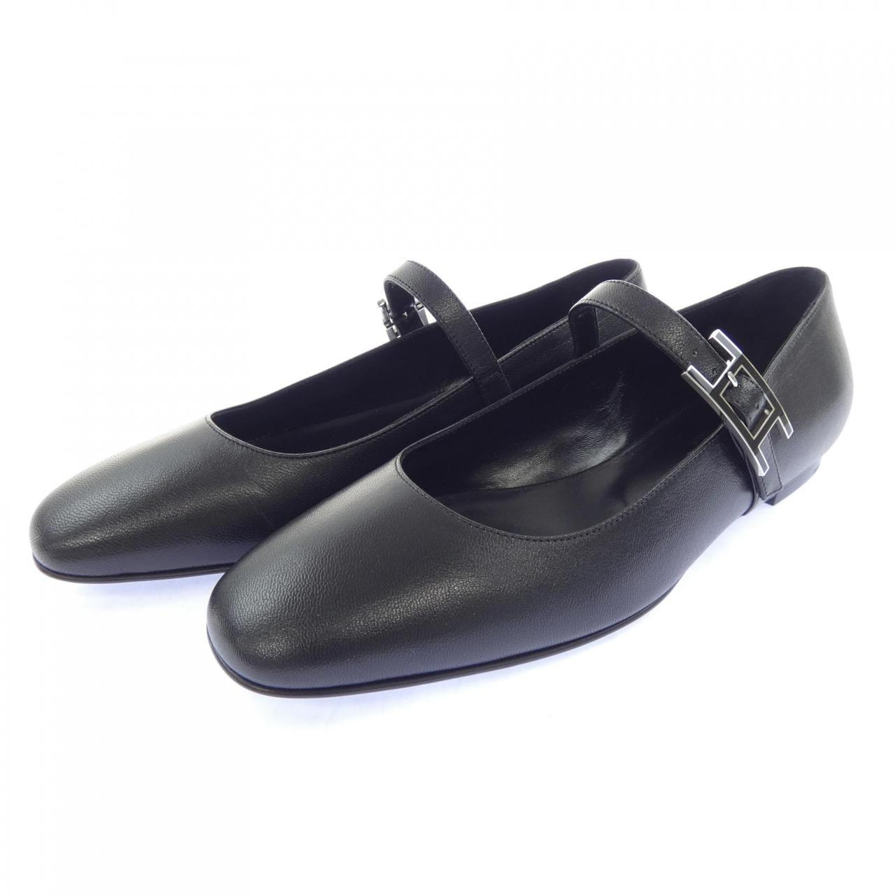 エルメス HERMES ジェーン アピバックル 242047Z フラットシューズ