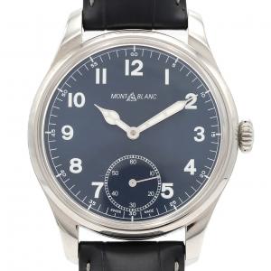 【ノーメンテナンス還元価格】モンブラン 1858マニュアルスモールセコンド 7333/113702 SS 手巻