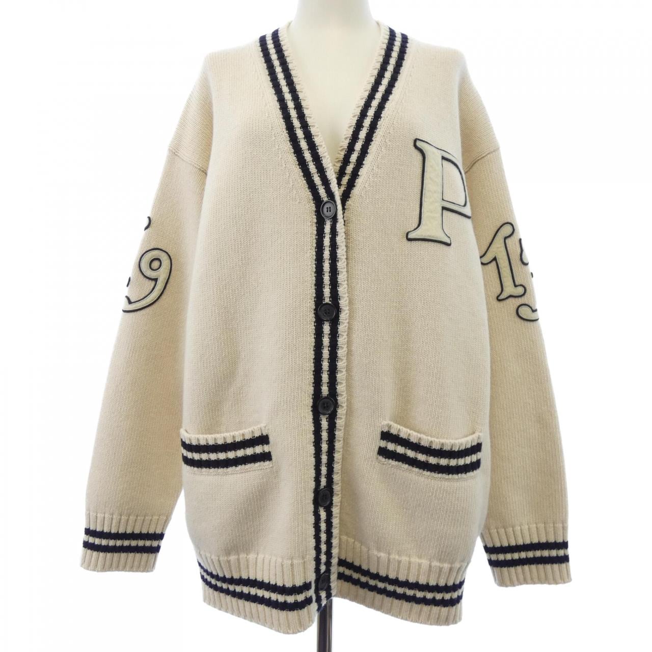 プラダ PRADA オーバーサイズシルエット P25N21 SOOO 1528 カーディガン