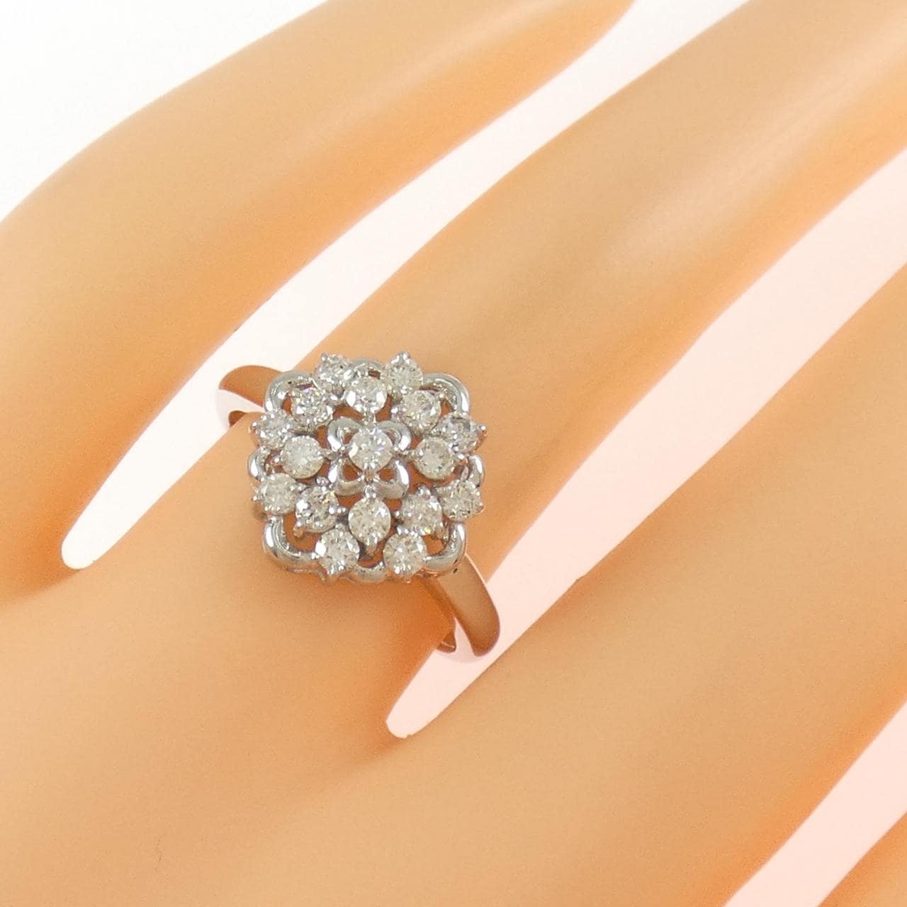 PT900 ダイヤモンド リング 0.50CT