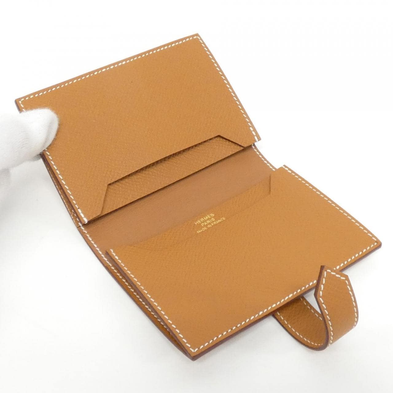 [Unused items] HERMES Bearn Card Case 039806CC Card Case