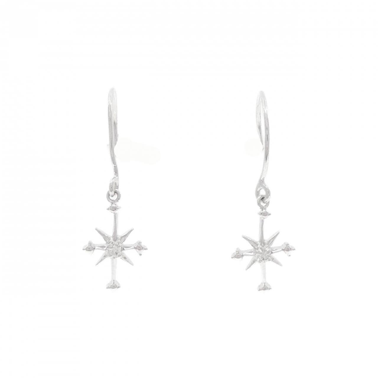 スタージュエリー ダイヤモンド ピアス 0.02CT