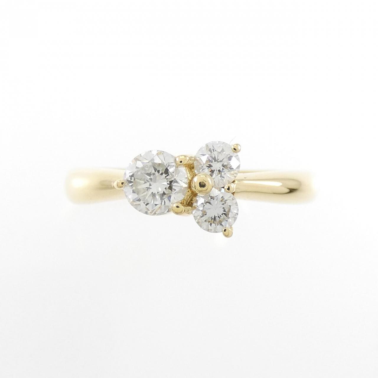 750YG ダイヤモンド リング 0.54CT