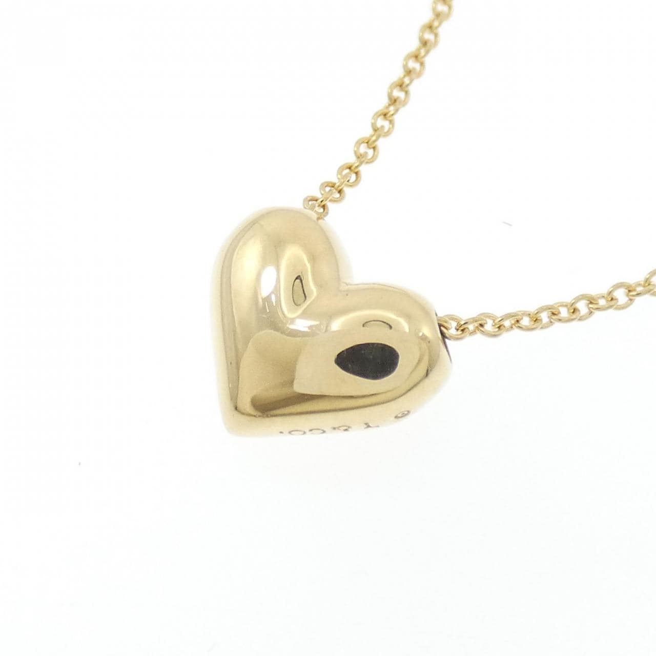 ティファニー ピンチドハート ネックレス