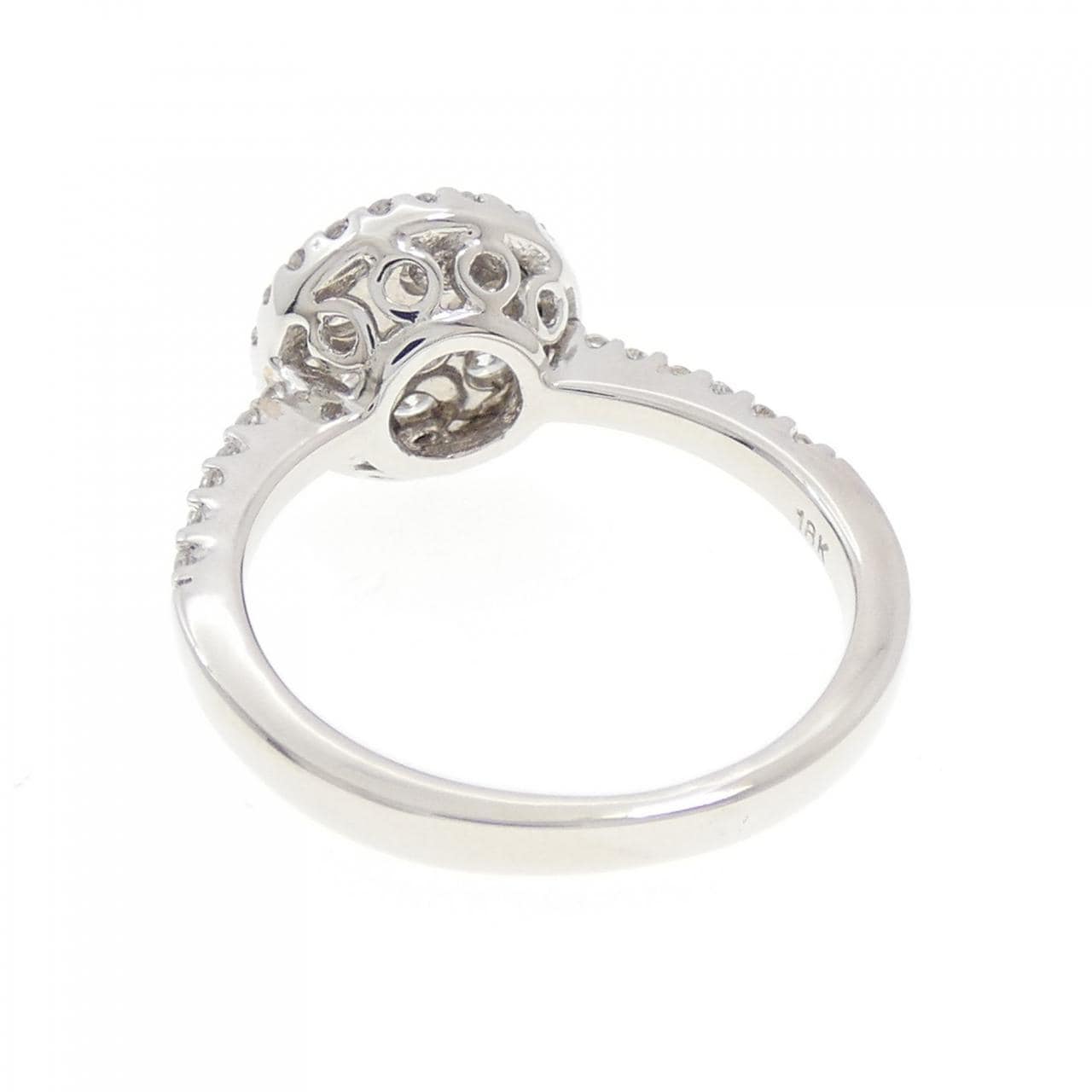 18KWG ダイヤモンド リング