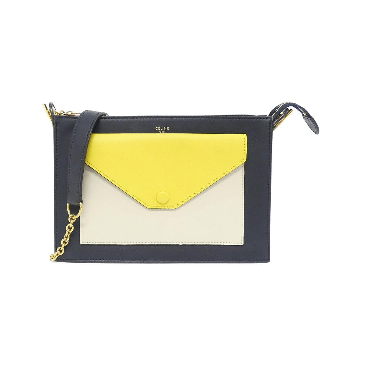 セリーヌ スモール ポケット 175013UNA ショルダーバッグ