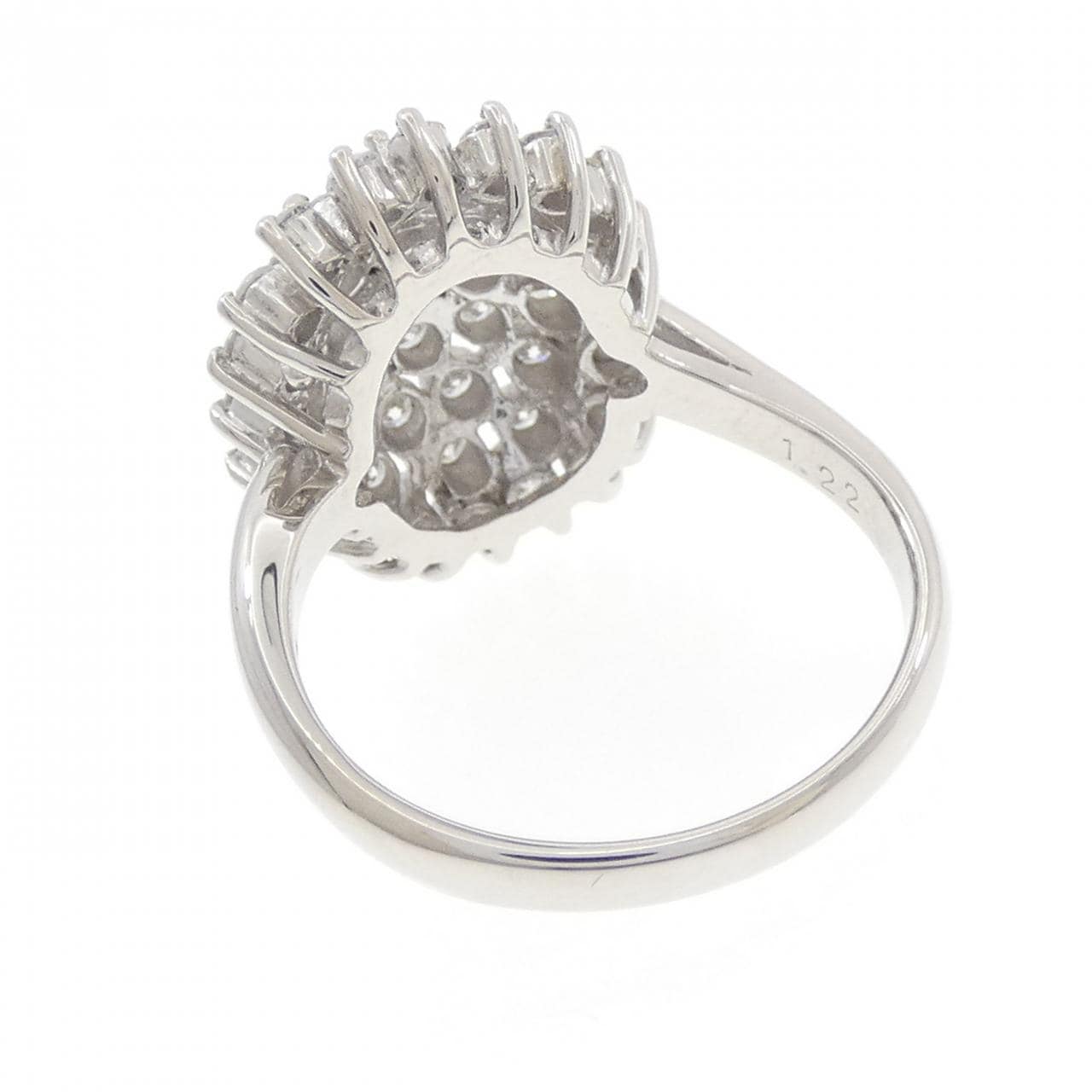 PT900 ダイヤモンド リング 1.22CT