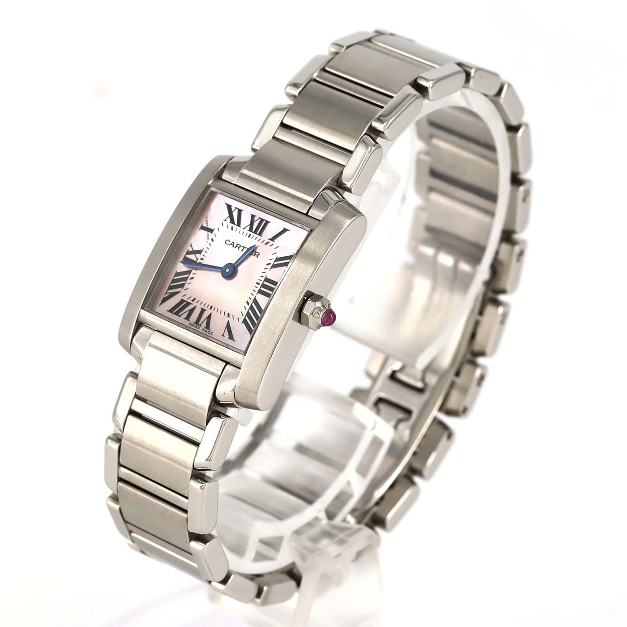 Cartier Tank Francaise SM W51028Q3 SS石英