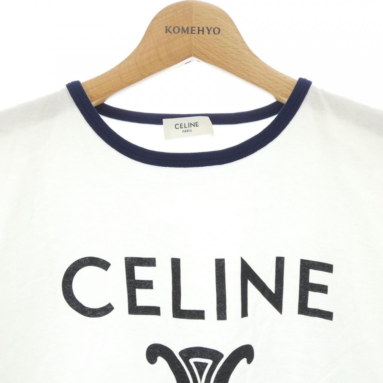 セリーヌ CELINE CELINE PARIS Tシャツ　トリオンフ TRIOMPHE 2X872671Q Tシャツ