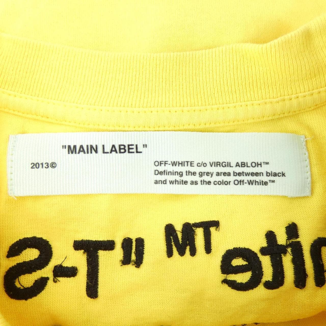 OFF-WHITE-WHITE T 卹