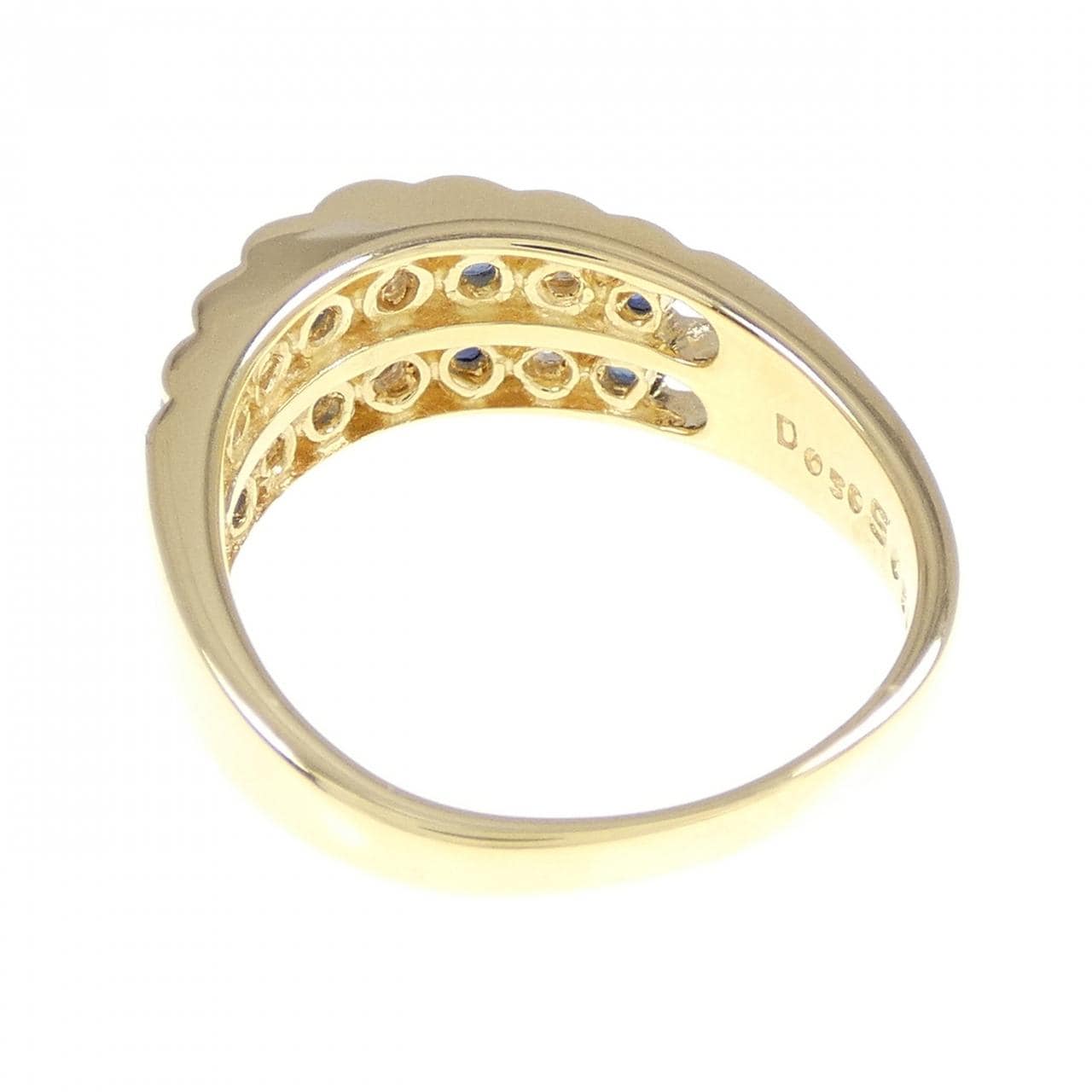 ミキモト サファイヤ リング 0.58CT
