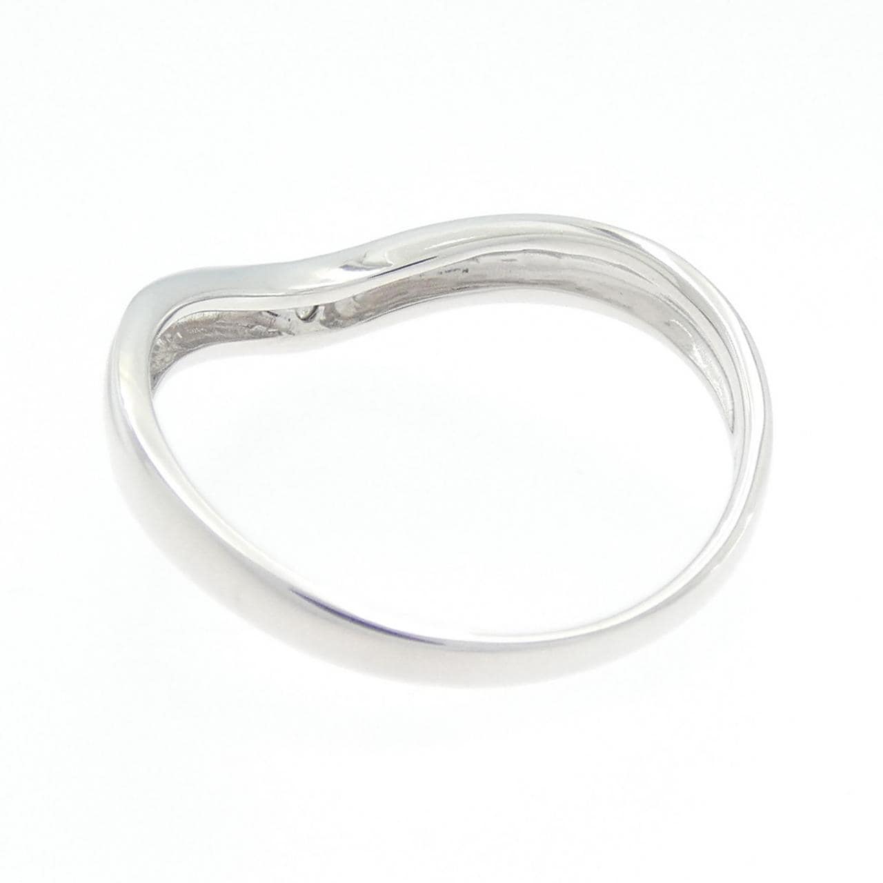 K18WG solitaire Diamond ring 0.03CT