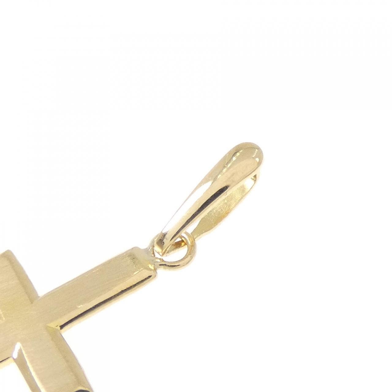 K18YG クロス ペンダント