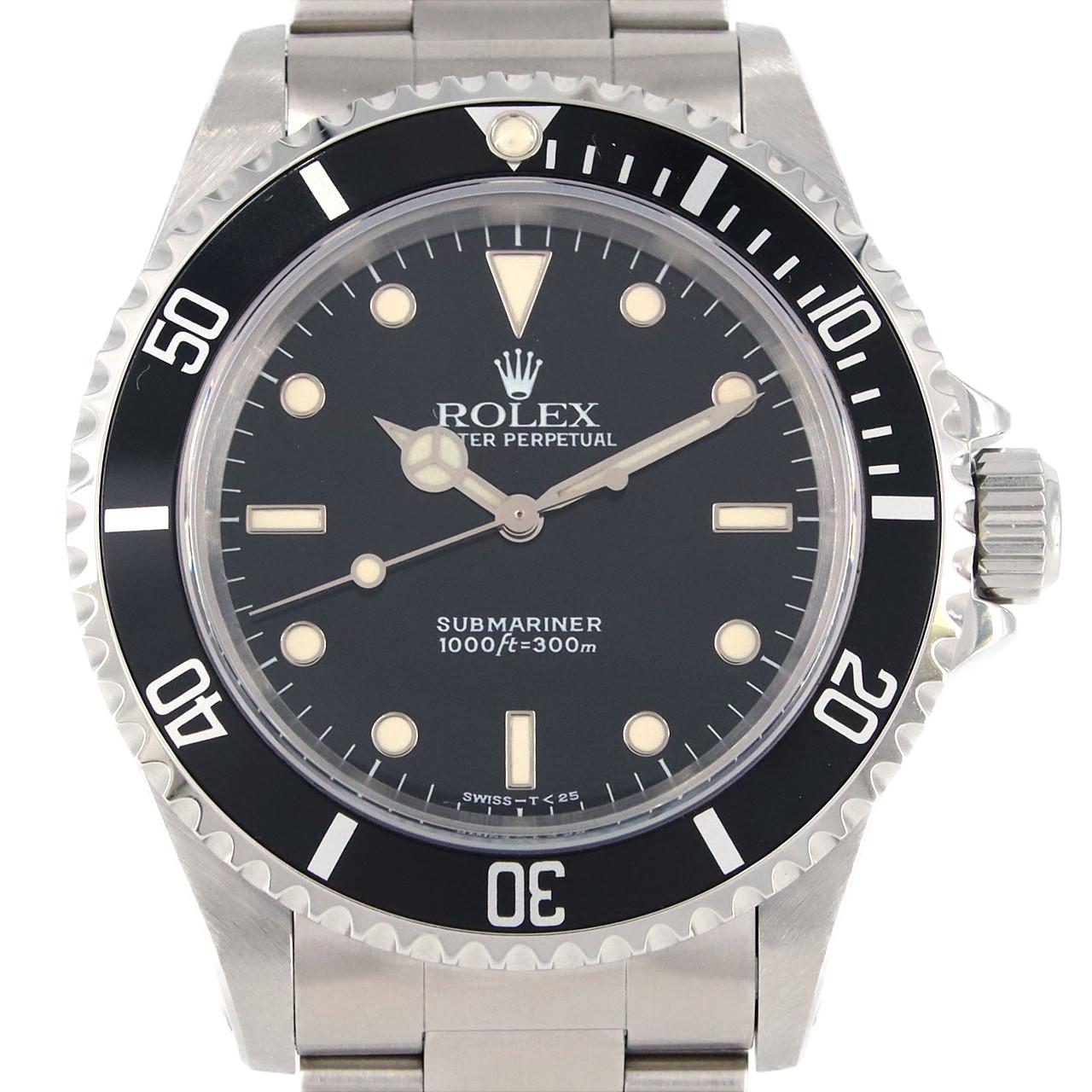 ROLEX Submariner Non-Date 14060 SS自动上弦U 编号