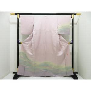 訪問着　二代目久保田一竹　身幅Ｌ寸