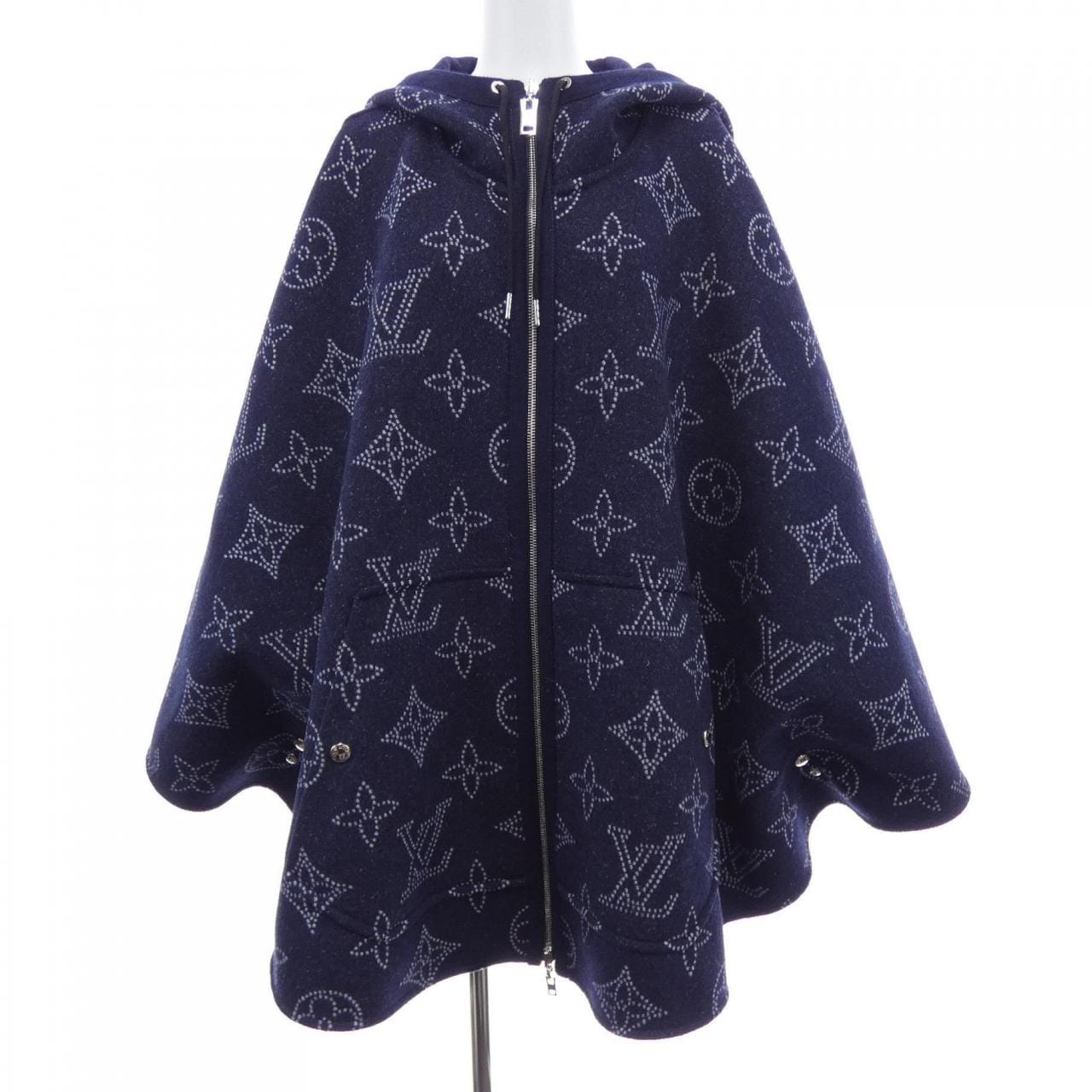 ルイヴィトン LOUIS VUITTON リバーシブルマヒナモノグラム FMCO18J54 ケープ