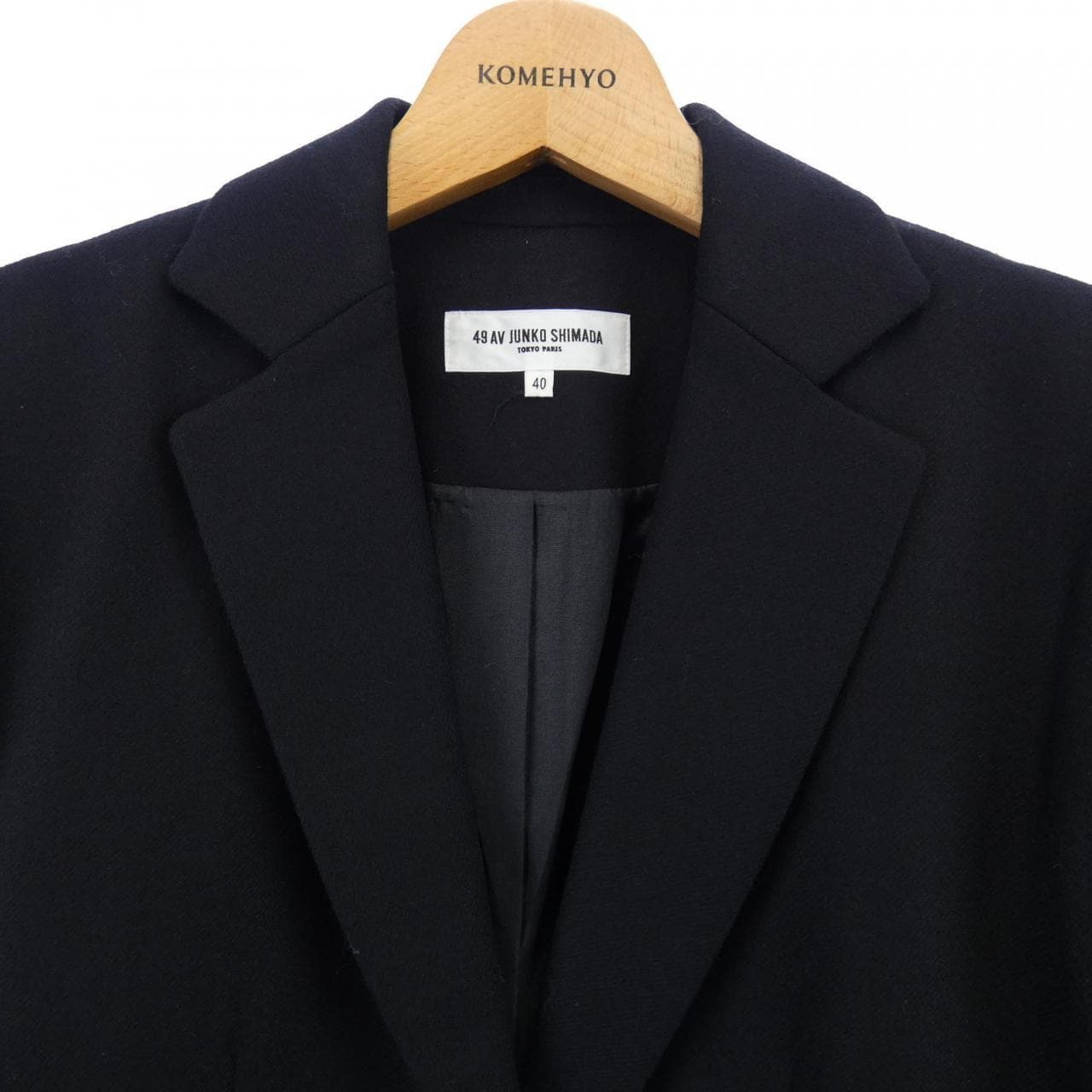 49アベニュージュンコシマダ 49AV.junko shimada チェスターコート