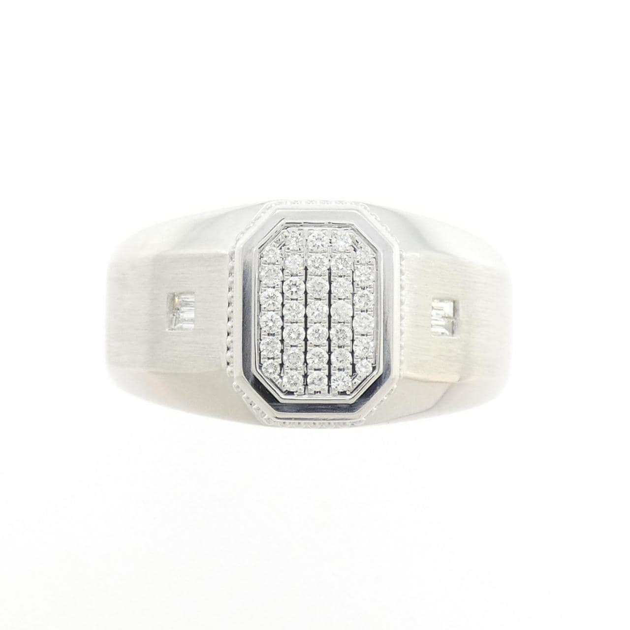 K18WG ダイヤモンド リング 0.290CT