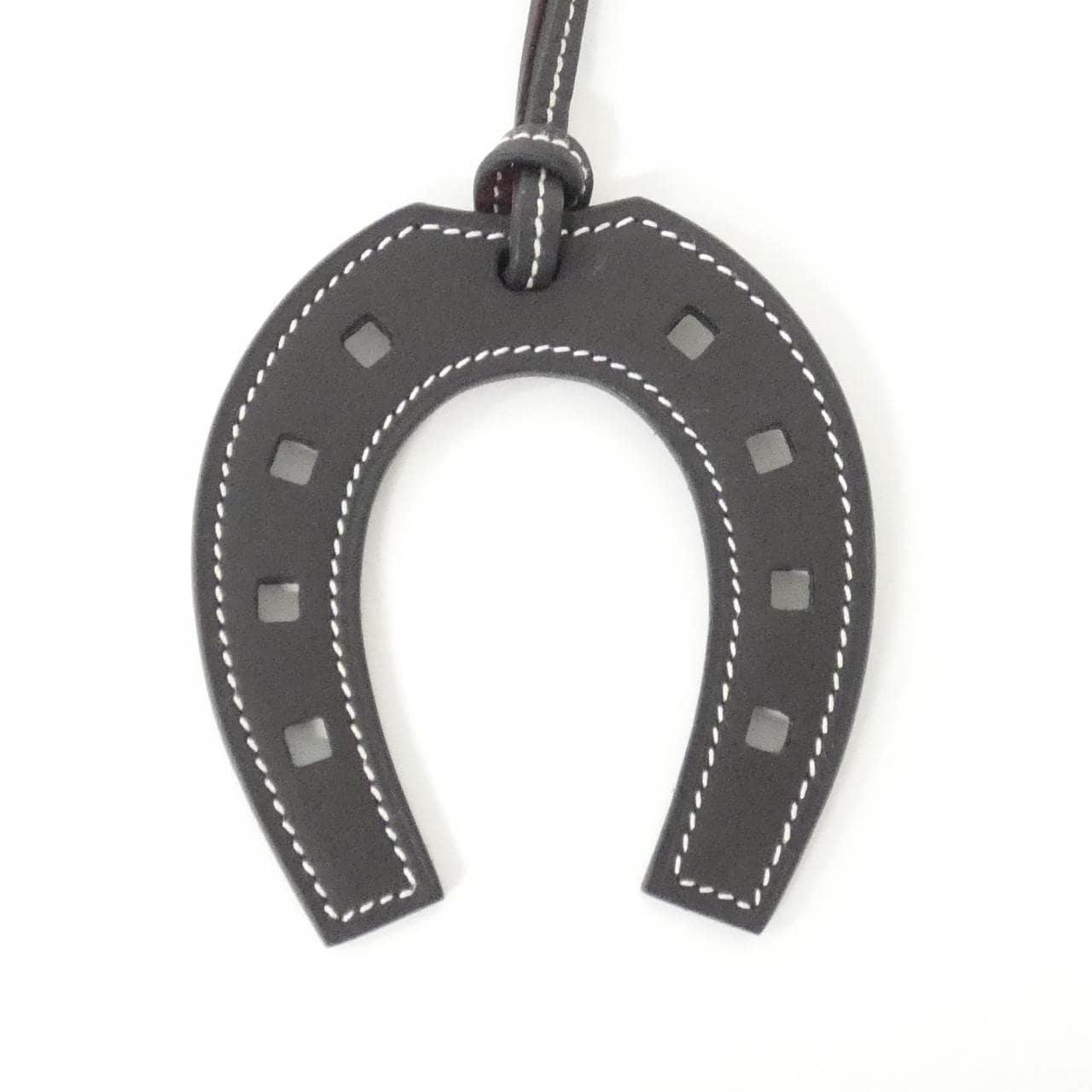 エルメス パドック フェールアシュバル バイカラー 074278CA バッグチャーム