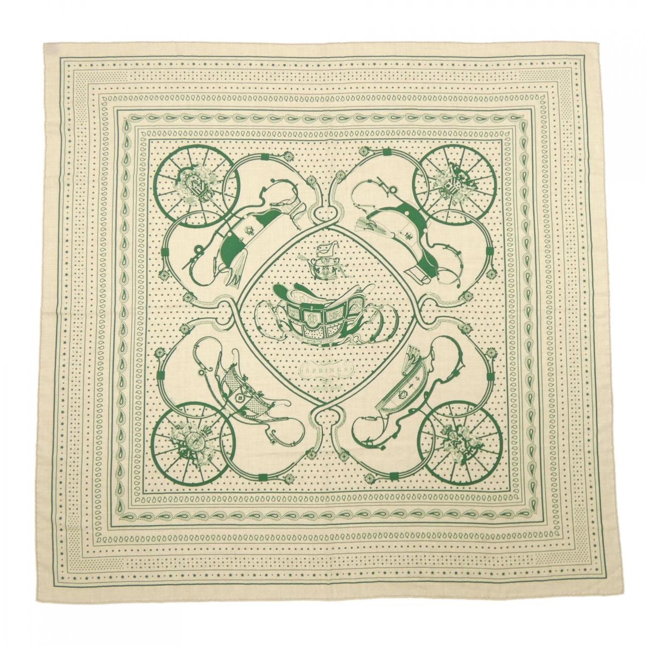 エルメス HERMES SPRINGS BANDANA H243783S カレジェアン140 ショール