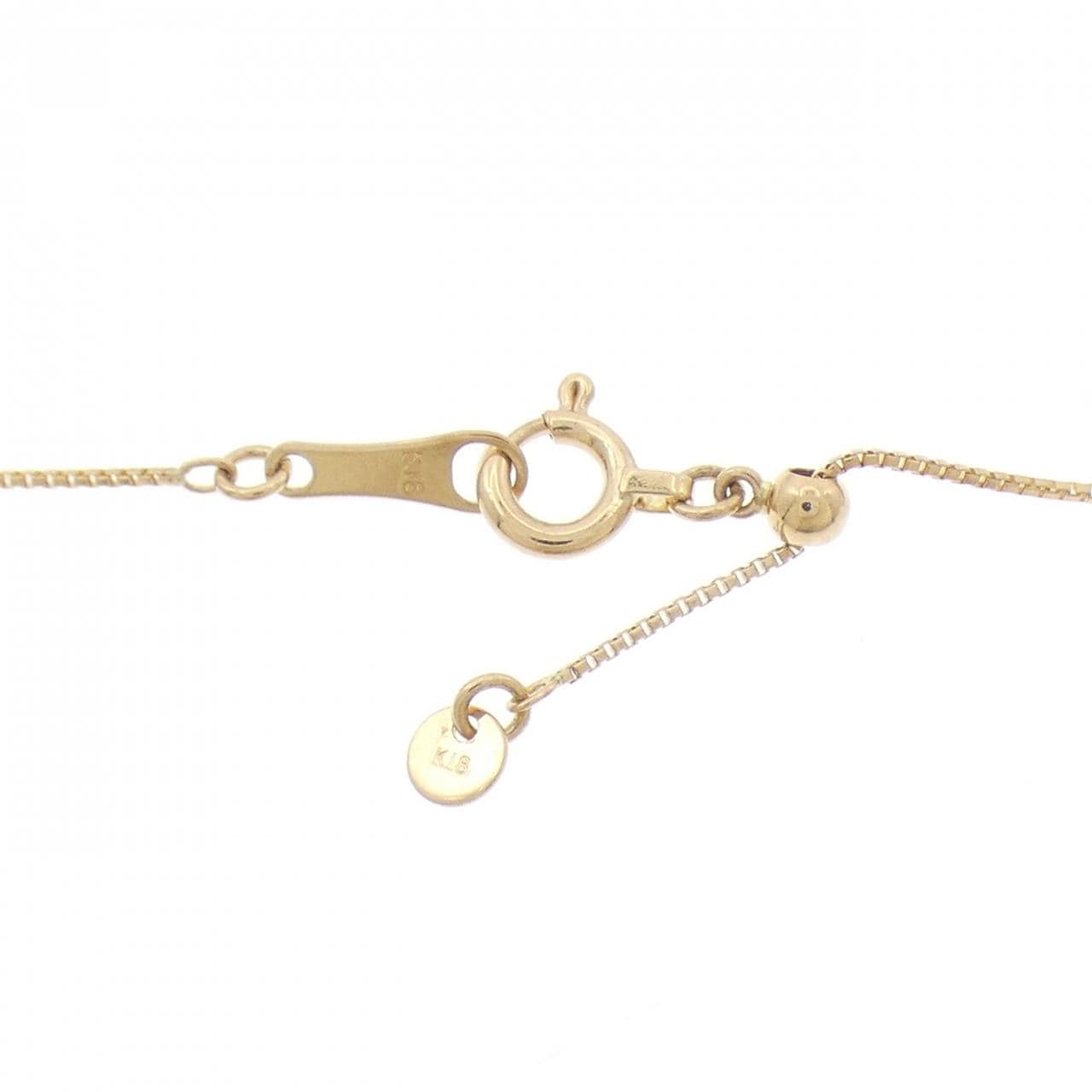 K18YG クロス ダイヤモンド ネックレス 0.50CT